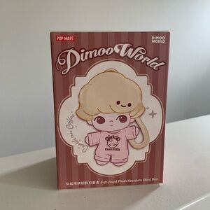 DIMOO Crush On Coffee Series Plush Keychain Pendant Sea Salt Cream Milk